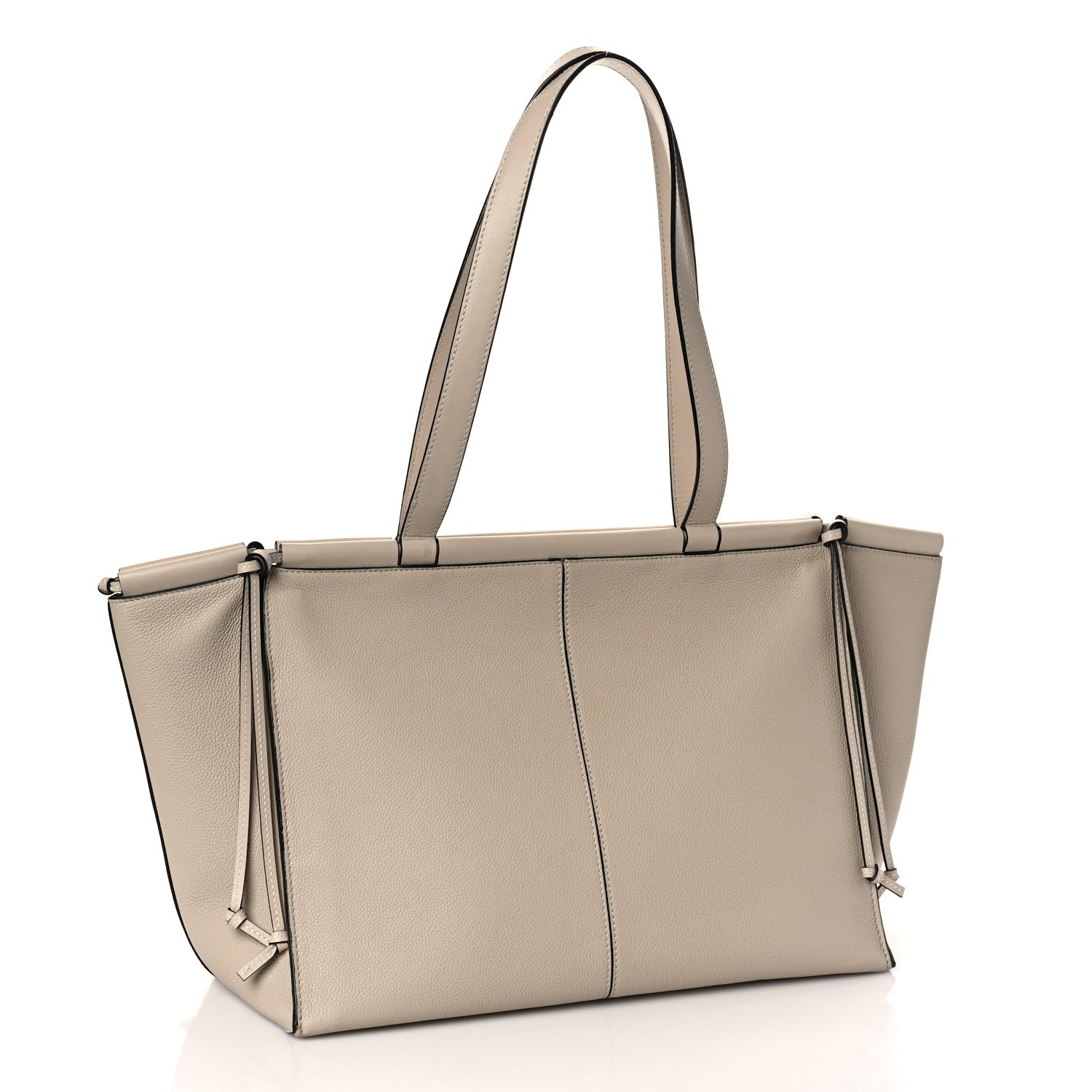Loewe Soft Grained Calfskin Medium Cushion Tote Light Oat 2 of 8