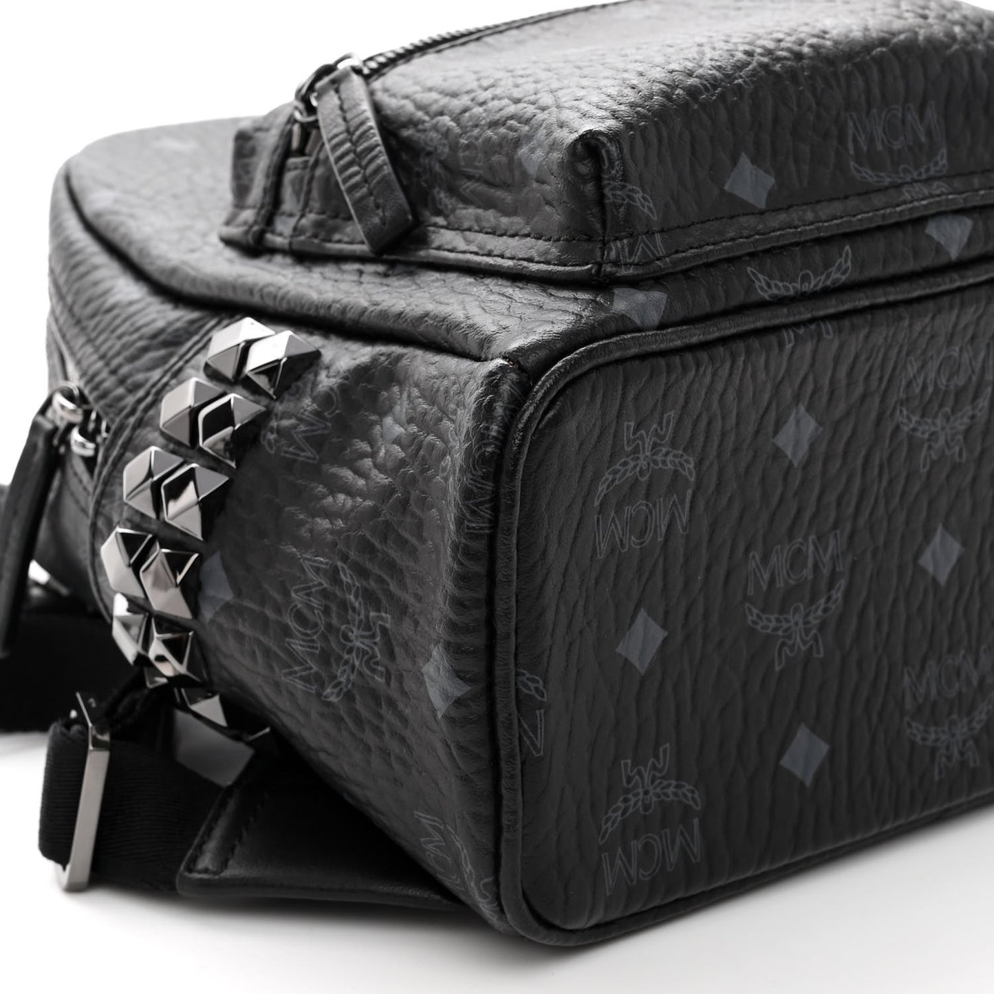 Visetos Side Stud Mini Stark Backpack Black Black