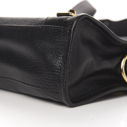 Balenciaga Chevre Gold Metallic Edge Hardware Mini City Black 10 of 11