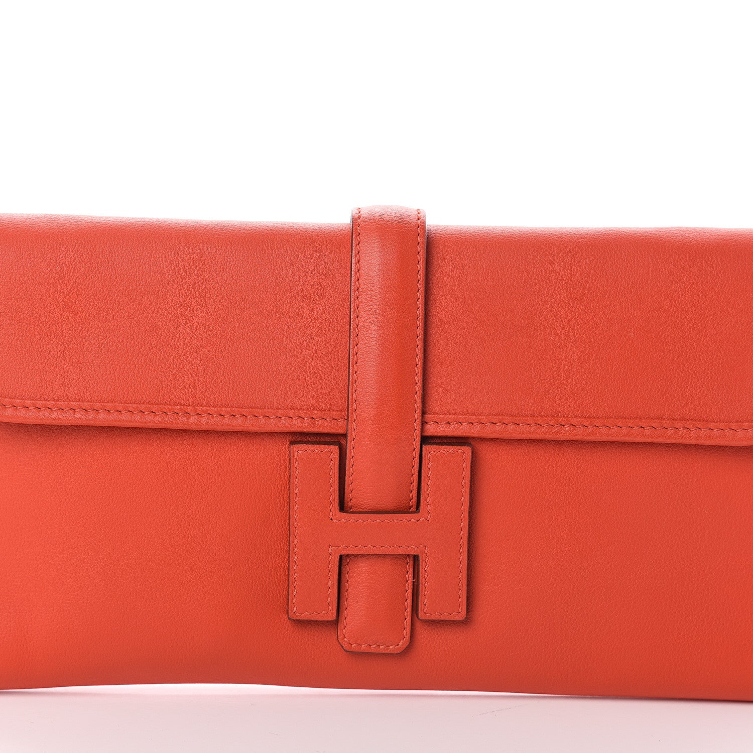 Hermes Swift Jige Elan 29 Clutch Capucine 6 of 6