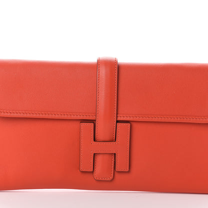 Hermes Swift Jige Elan 29 Clutch Capucine 6 of 6