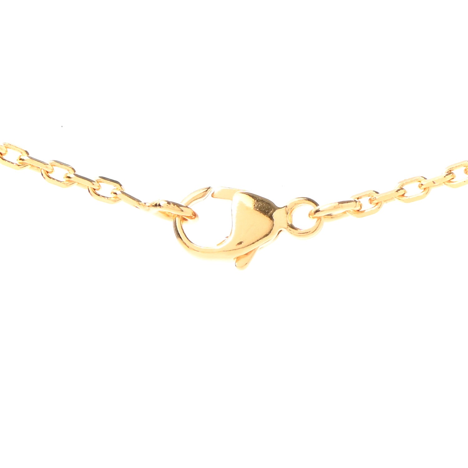 Hermes Lacquered Gold Mini Pop H Pendant Necklace Rose Dragee 5 of 7