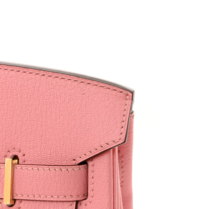 Hermes Chevre de Coromandel Horseshoe Birkin 30 Rose Confetti Fuchsia 13 of 17