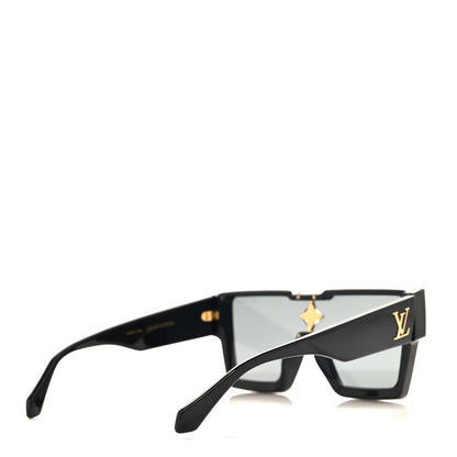 Louis Vuitton Acetate Swarovski Crystal Cyclone Sunglasses Z1578W Black 4 of 8