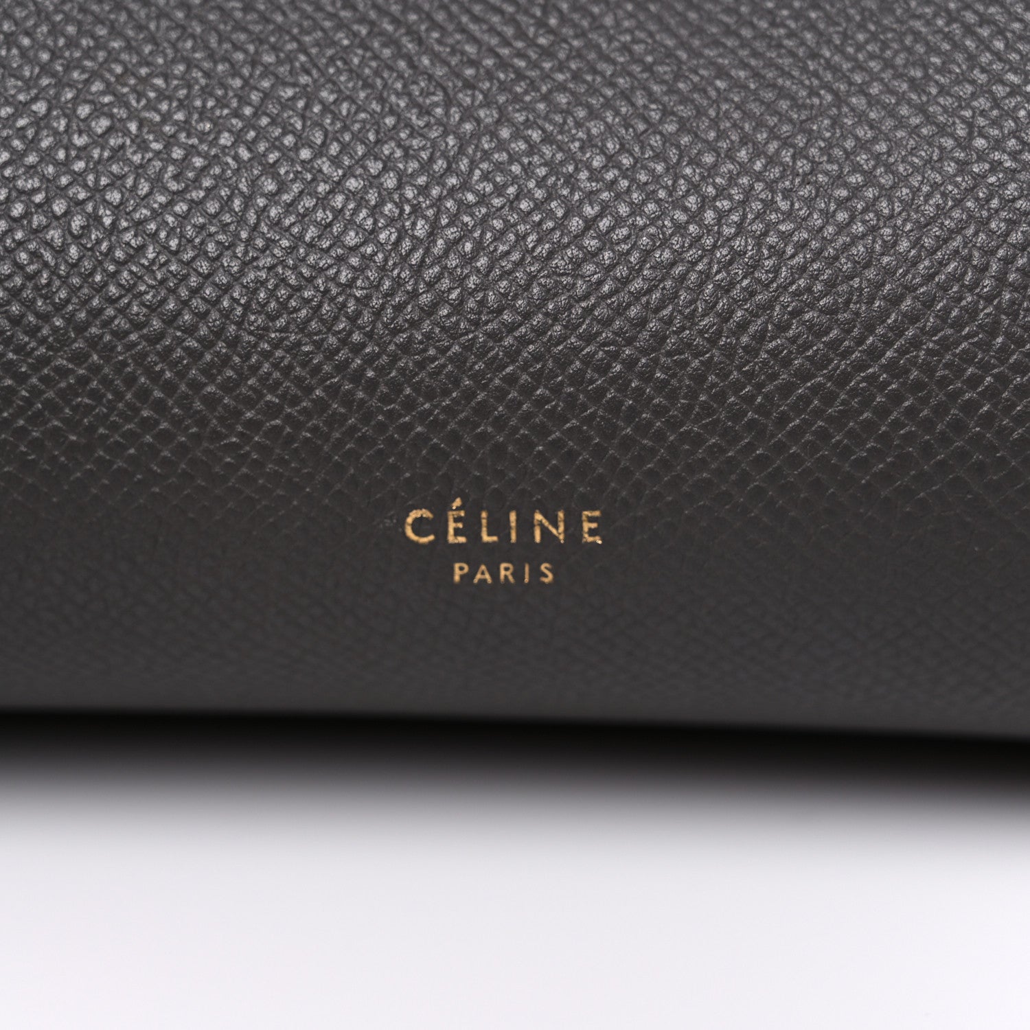 Celine Grained Calfskin Mini Belt Bag Grey 6 of 14