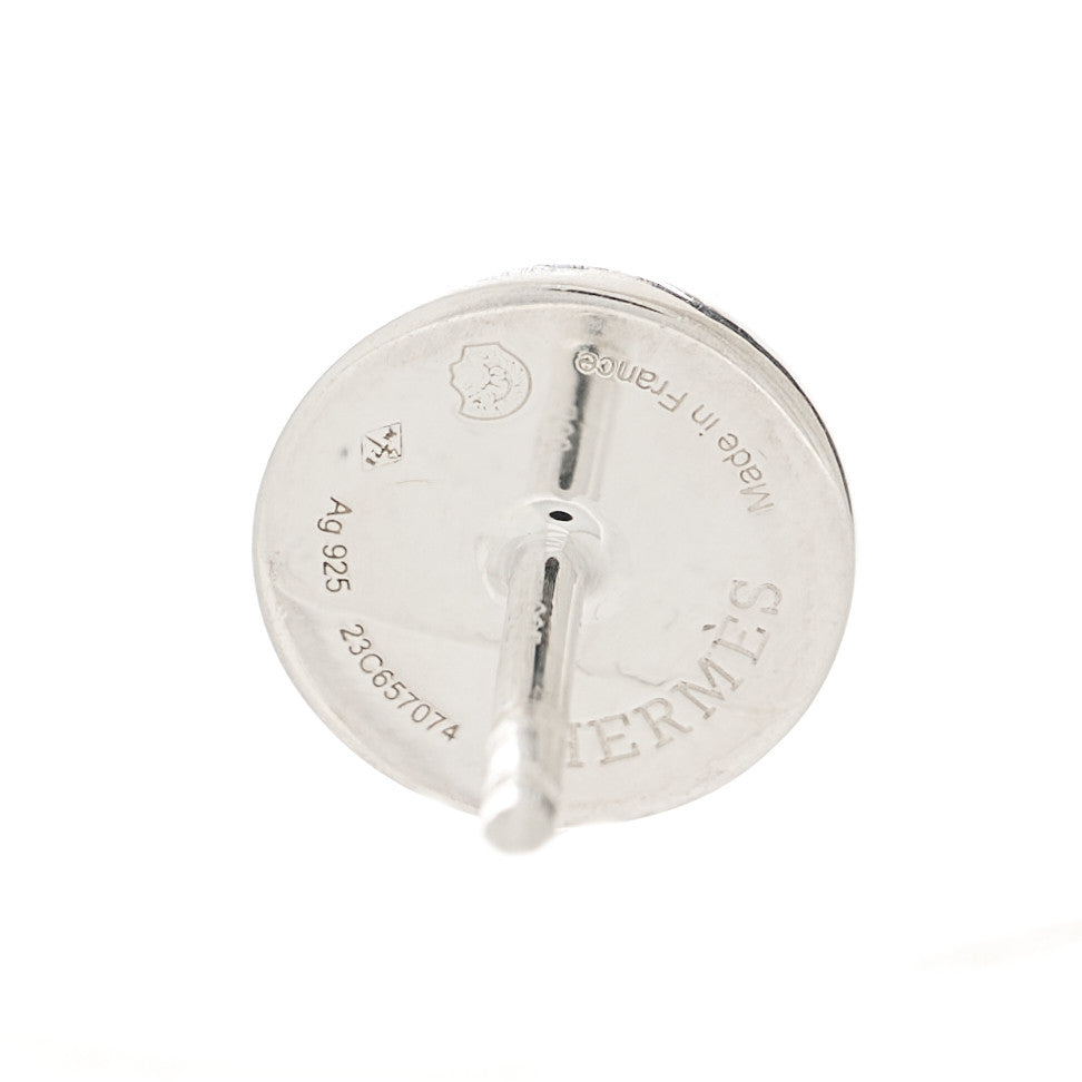 Sterling Silver TPM Ex-Libris Earrings