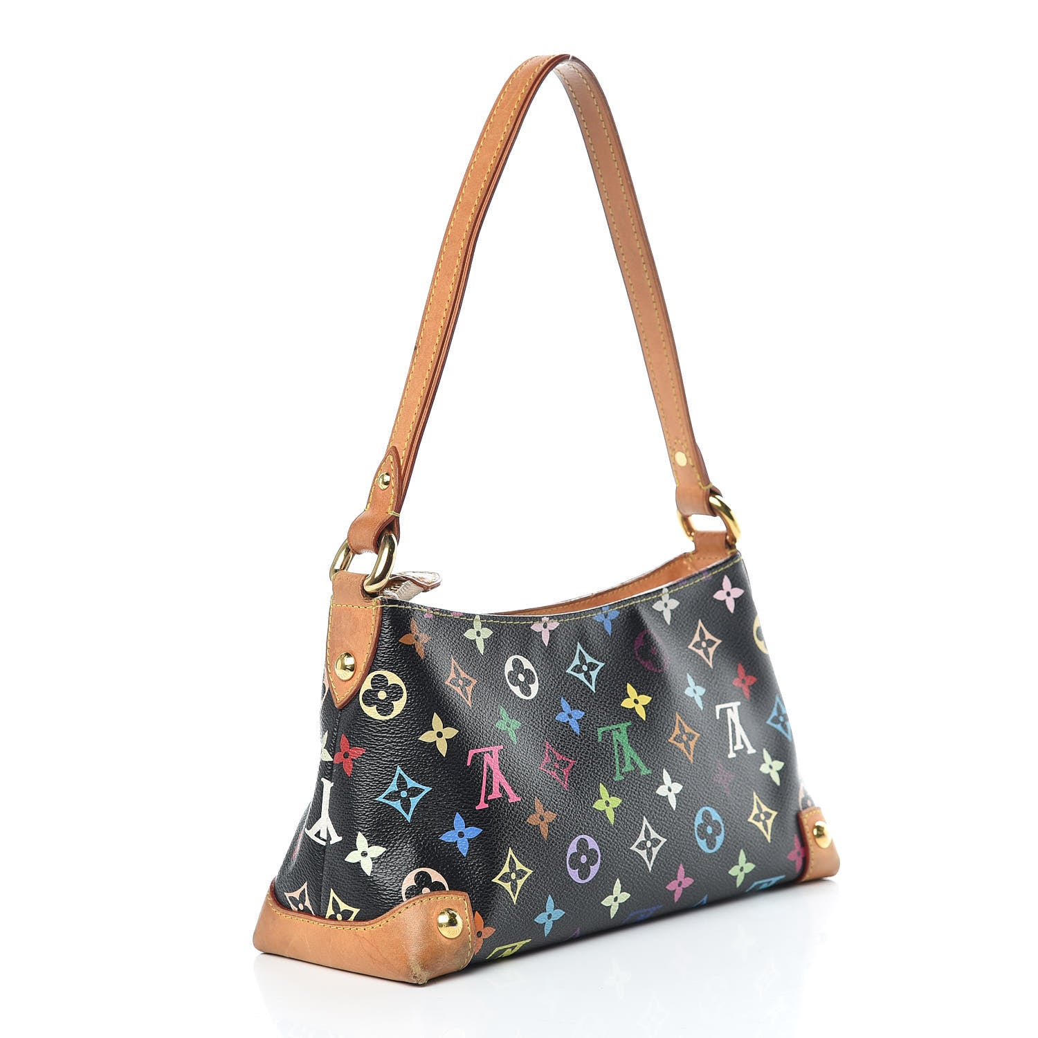 Louis Vuitton Monogram Multicolor Eliza Black 3 of 21