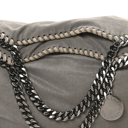 Stella McCartney Shaggy Deer Falabella Fold Over Tote Grey 8 of 10