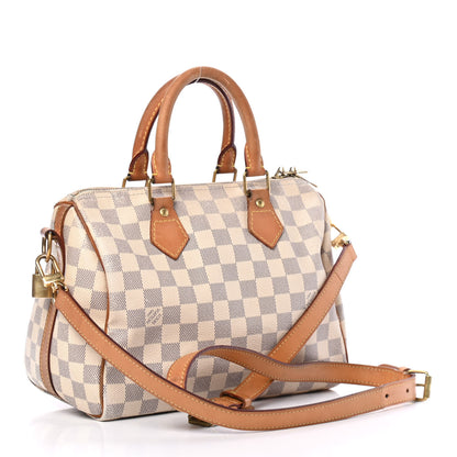Louis Vuitton Damier Azur Speedy Bandouliere 25 2 of 4