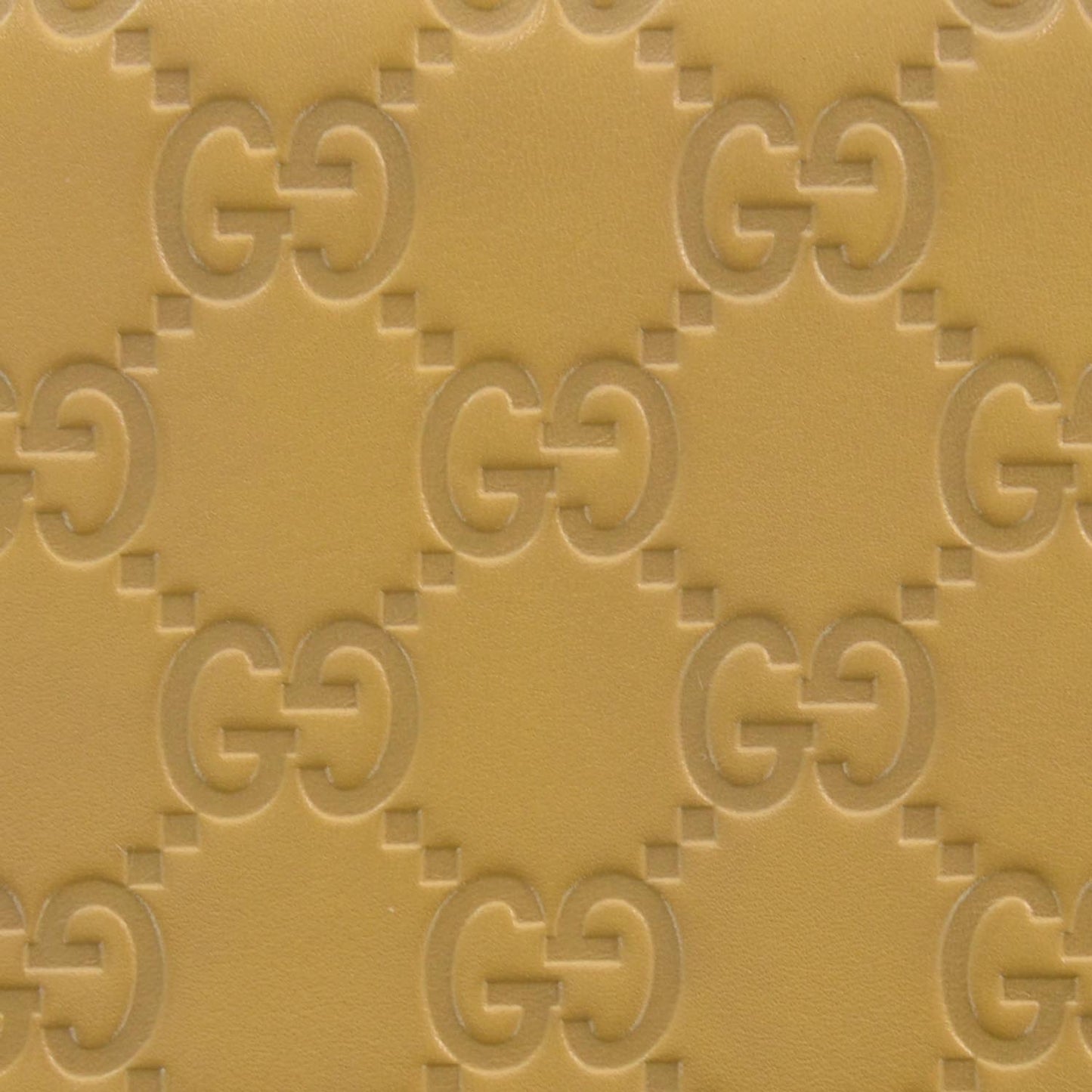 Guccissima Metal Bar Zip Around Wallet Tan