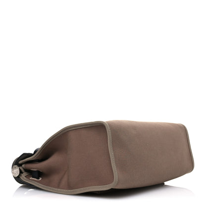Hermes Vache Hunter Toile Herbag Zip 31 PM Etoupe Black 5 of 12