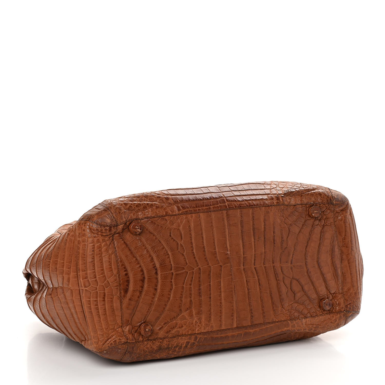 Nancy Gonzalez Crocodile Tote Brown 4 of 9