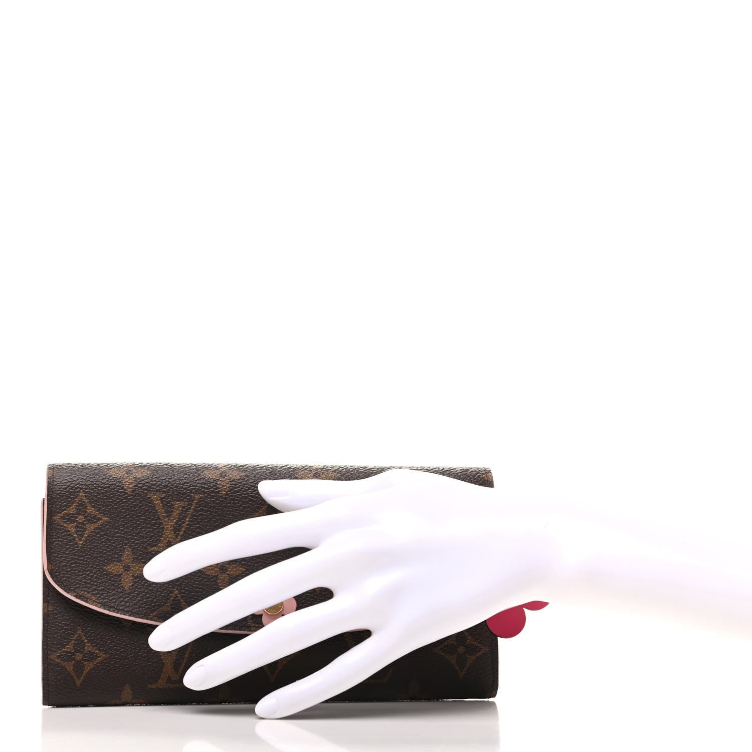Louis Vuitton Monogram Bloom Flower Emilie Wallet 2 of 8