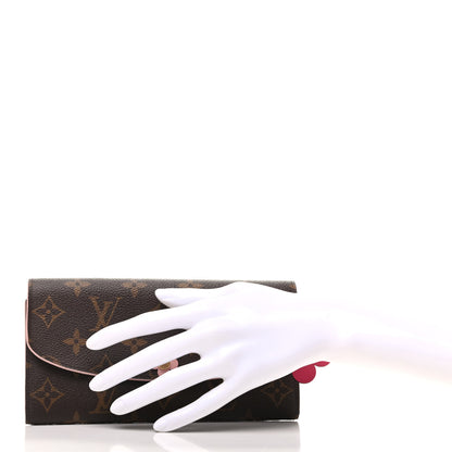 Louis Vuitton Monogram Bloom Flower Emilie Wallet 2 of 8