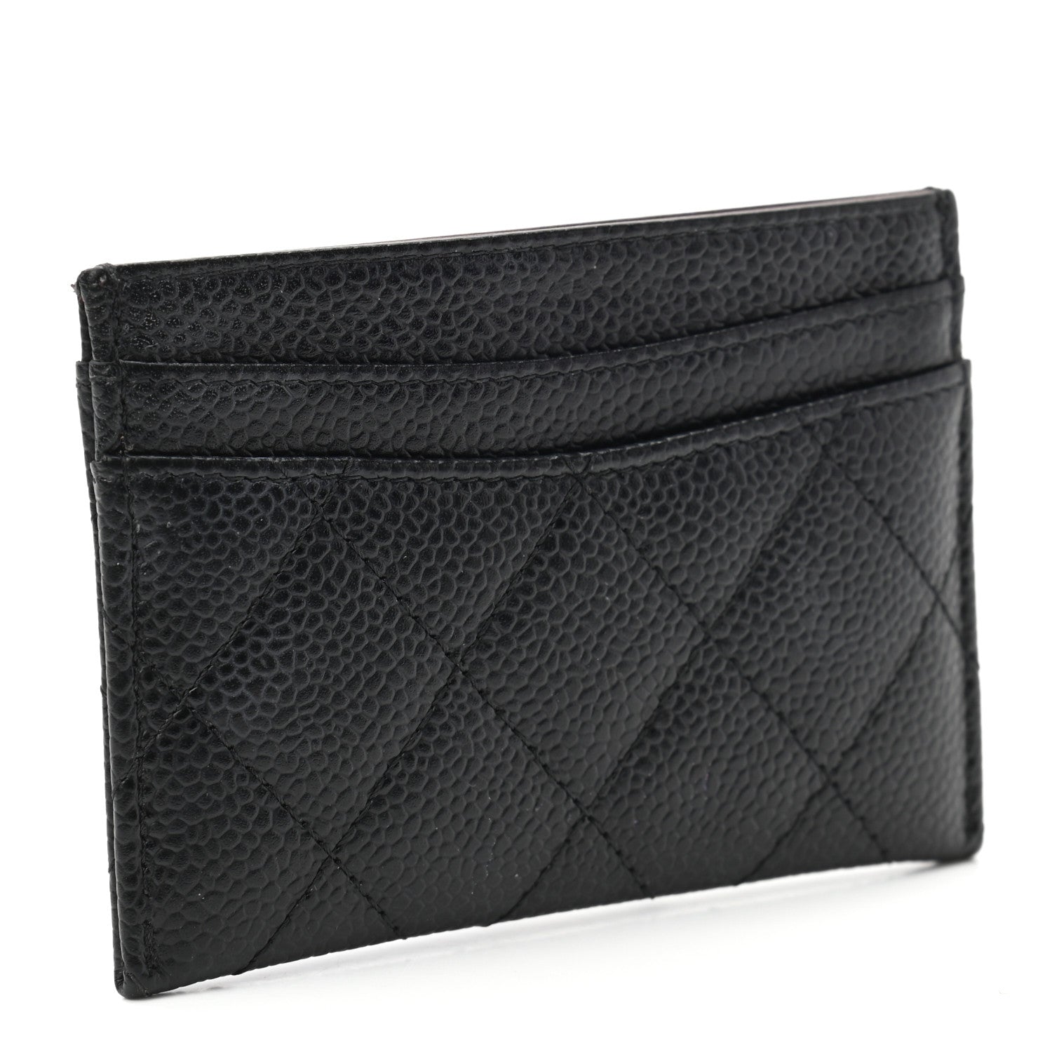 Chanel Caviar Quilted Card Holder Black 3 of 11