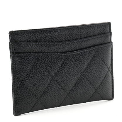 Chanel Caviar Quilted Card Holder Black 3 of 11