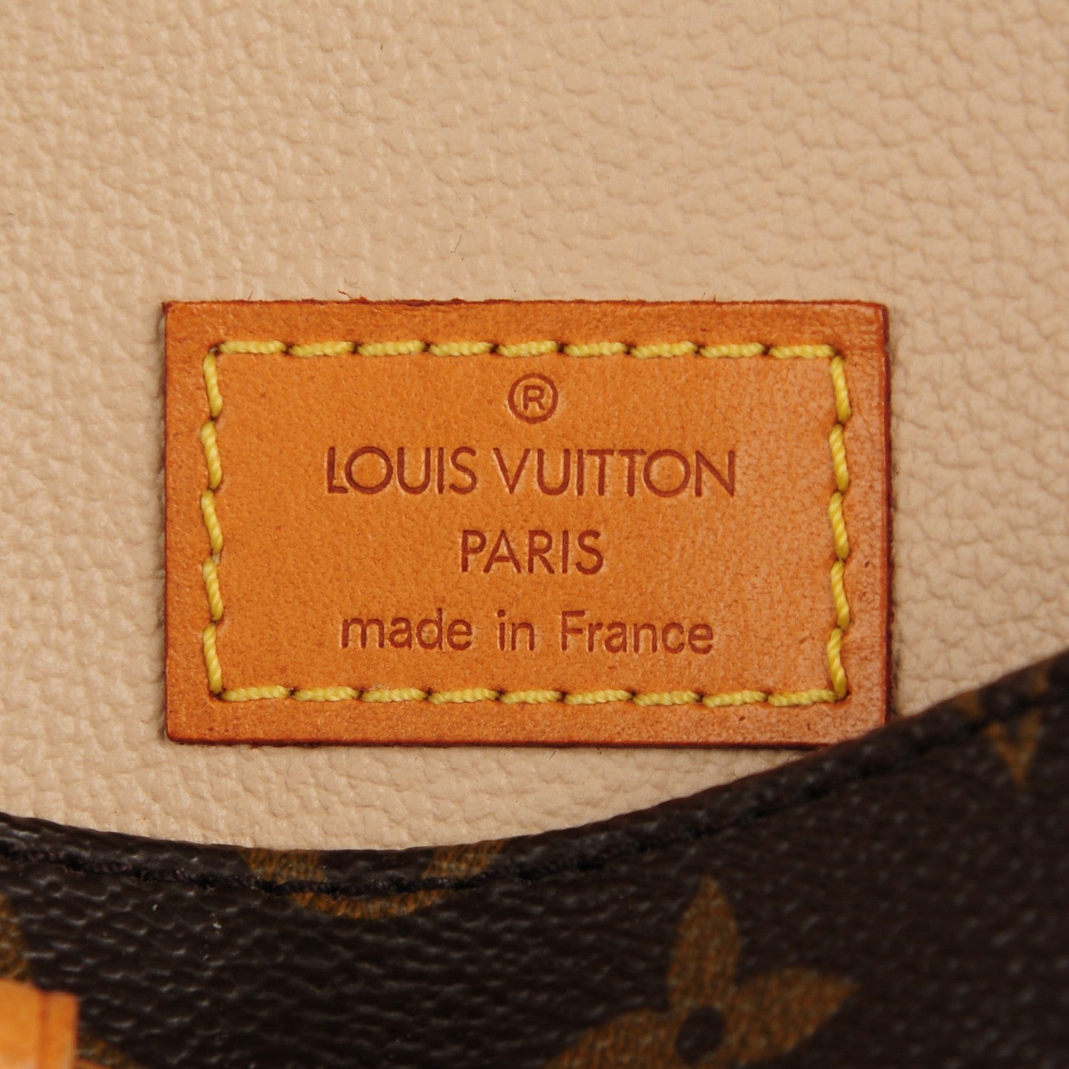 Louis Vuitton Monogram Sac Plat 6 of 8