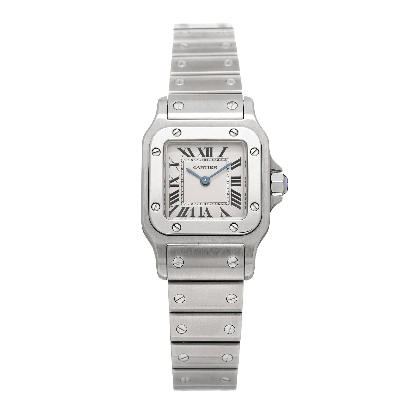 Stainless Steel 24mm Santos de Cartier Galbee Quartz Watch