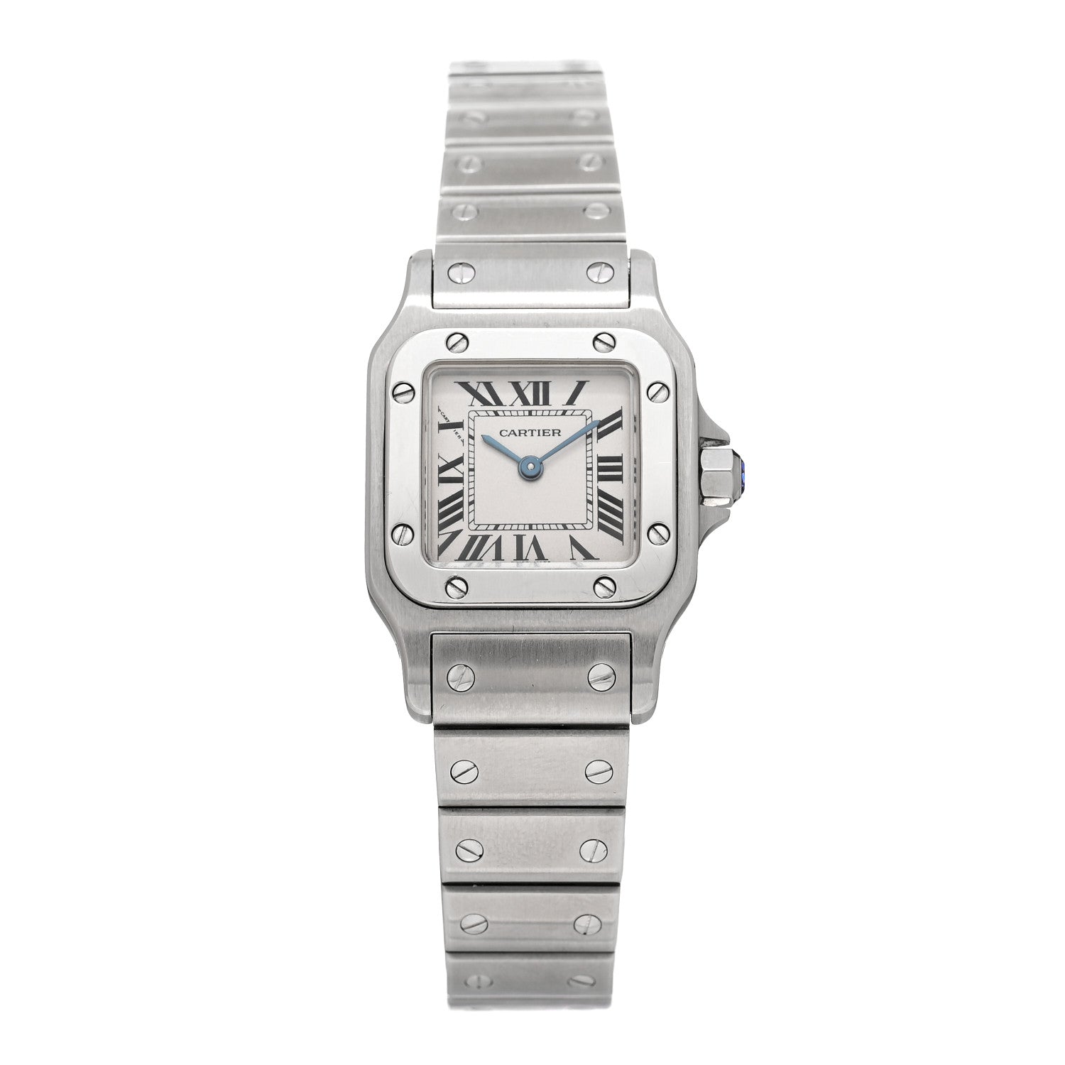 Cartier Stainless Steel 24mm Santos de Cartier Galbee Quartz Watch 1 of 4