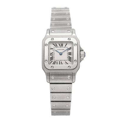 Cartier Stainless Steel 24mm Santos de Cartier Galbee Quartz Watch 1 of 4
