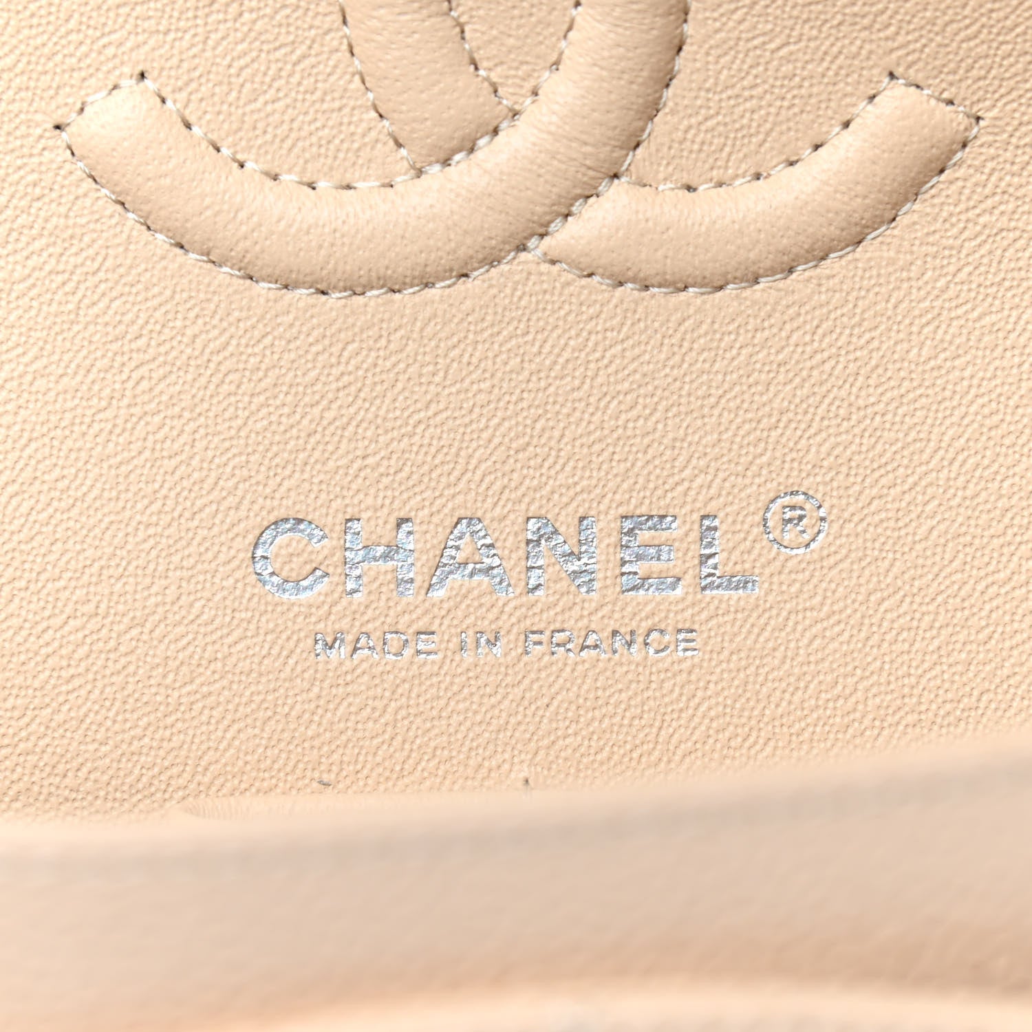 Chanel Caviar Quilted Small Double Flap Beige 6 of 9