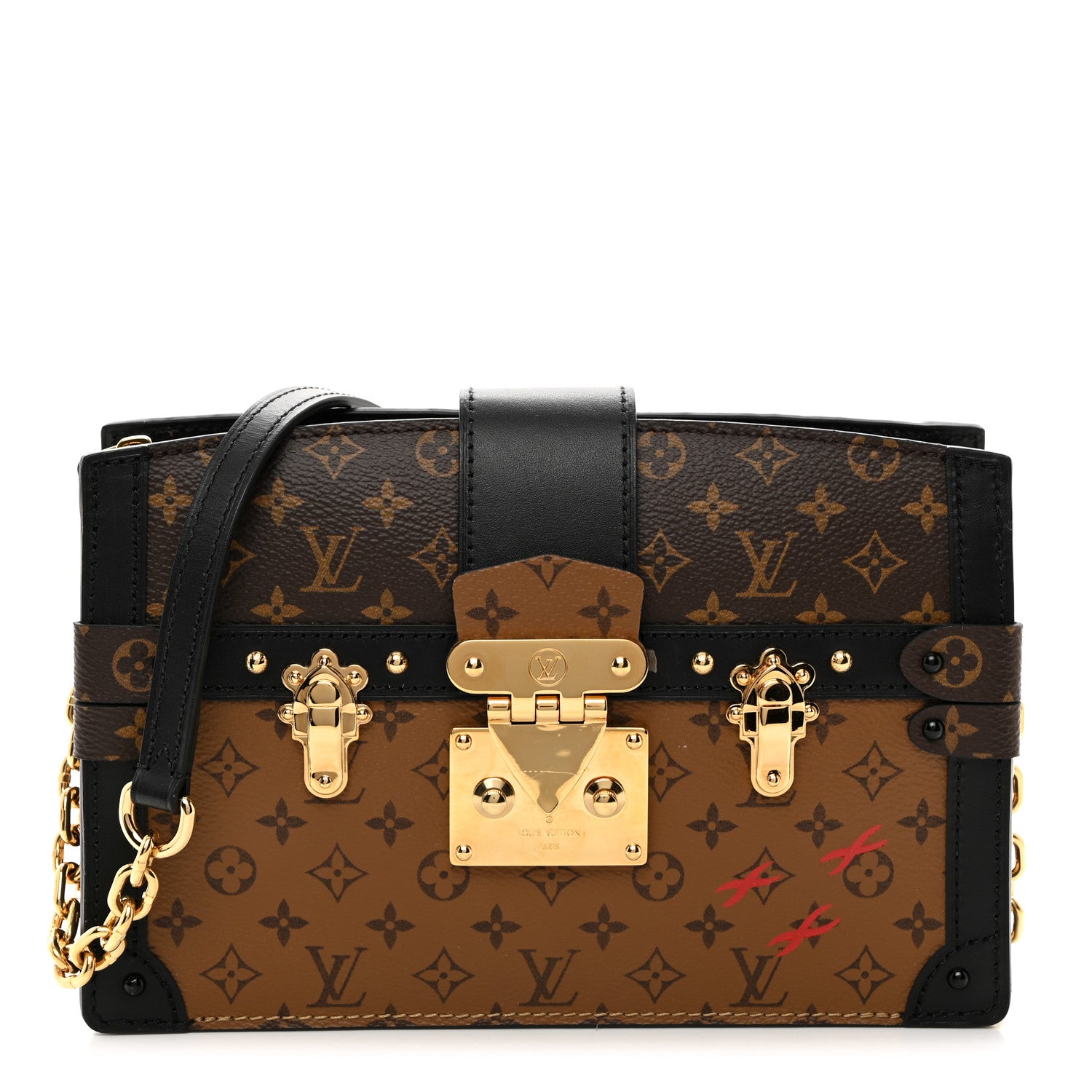 Louis Vuitton Reverse Monogram Trunk Clutch 1 of 9