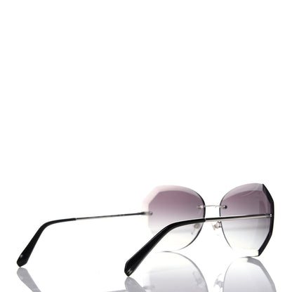 Chanel Metal Spring Round Sunglasses 4220 Silver 4 of 8
