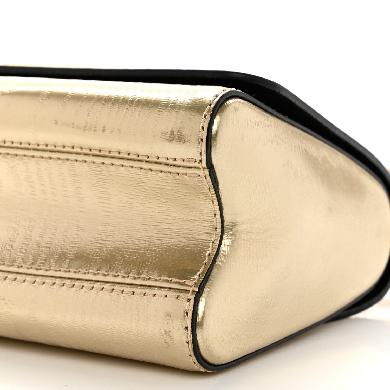 Louis Vuitton Calfskin Gravity Twist Shoulder Bag PM Gold 10 of 13