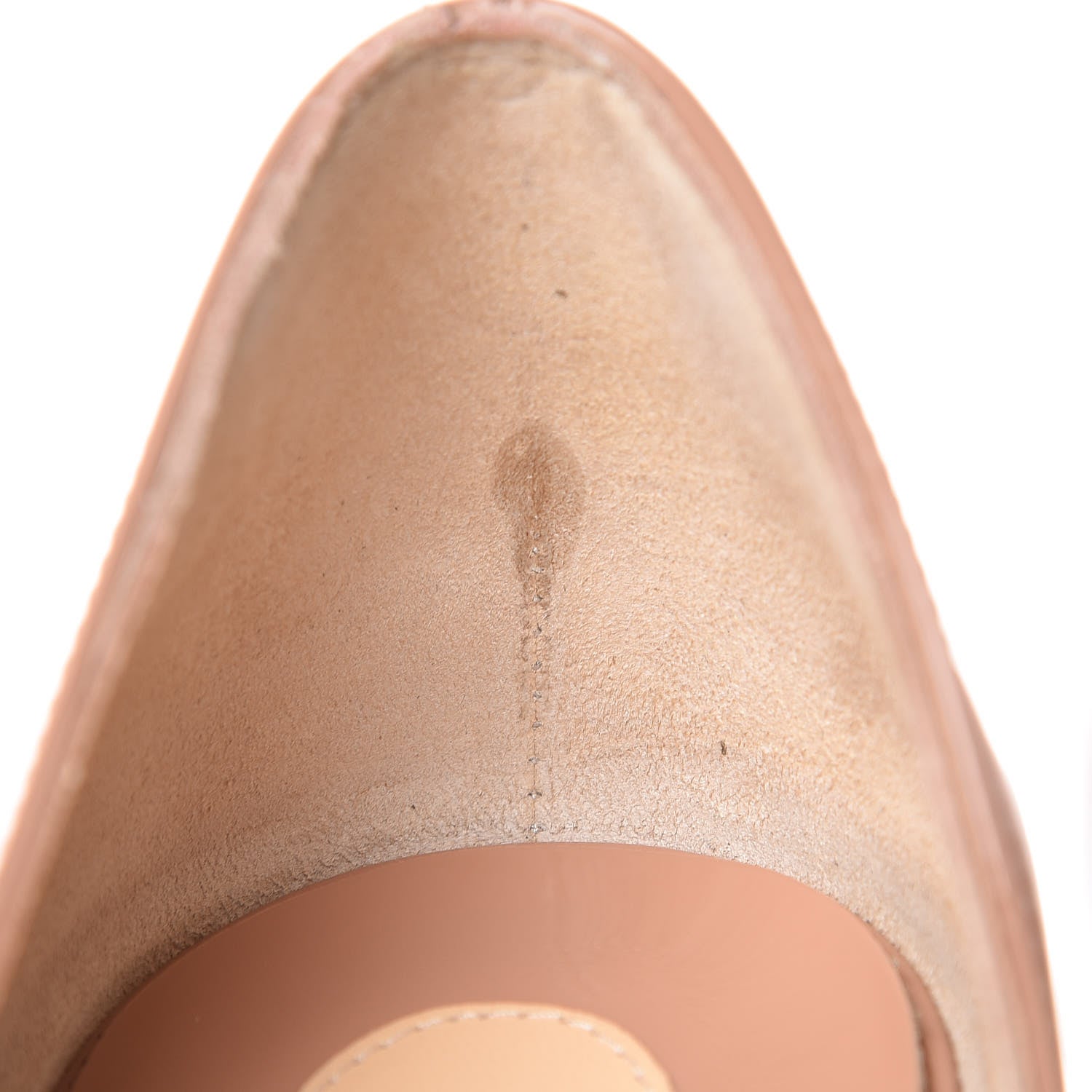 Christian Louboutin Patent Iriza 100 Pumps 36.5 Nude 8 of 9