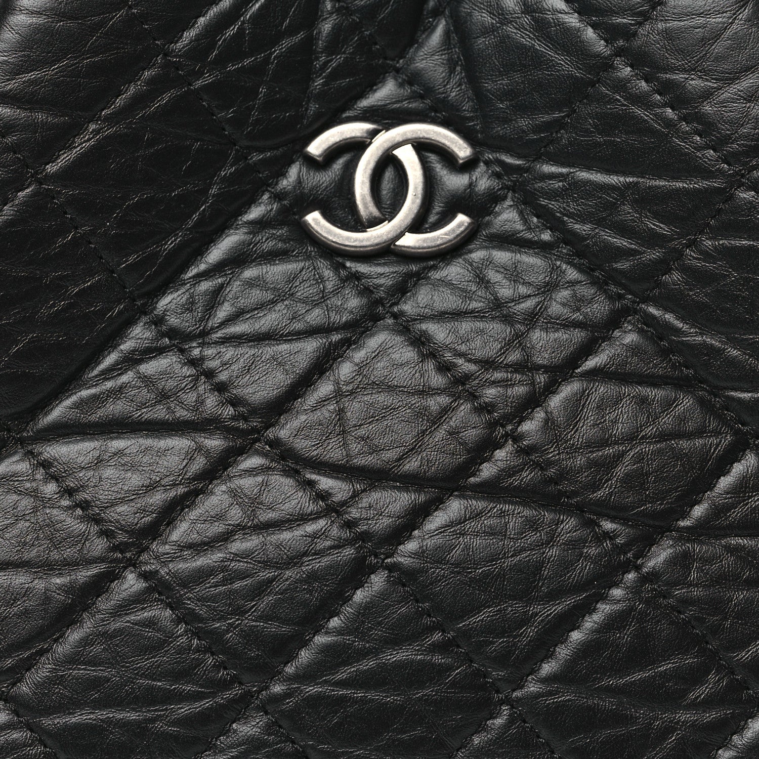 Chanel Aged Calfskin Quilted Small Gabrielle Backpack Black 8 of 11