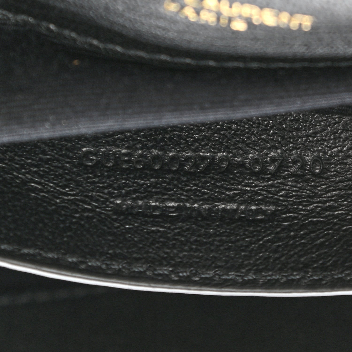 Saint Laurent Sheepskin Matelasse Chevron Monogram Medium College Bag Black 8 of 11