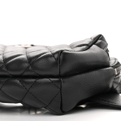 Chanel Calfskin Quilted Waist Bag Black 9 of 10