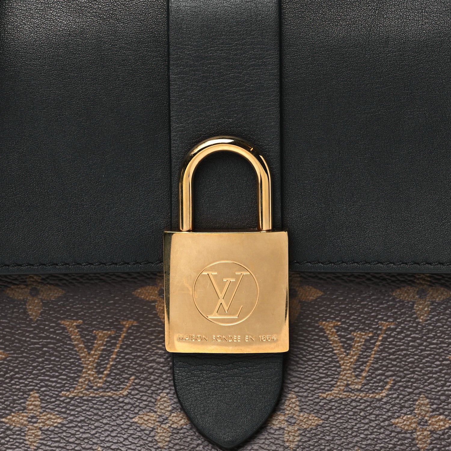 Louis Vuitton Monogram Locky BB Black 7 of 11