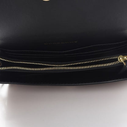 Burberry Grainy Calfskin House Check Small Buckle Bag Brown 6 of 9