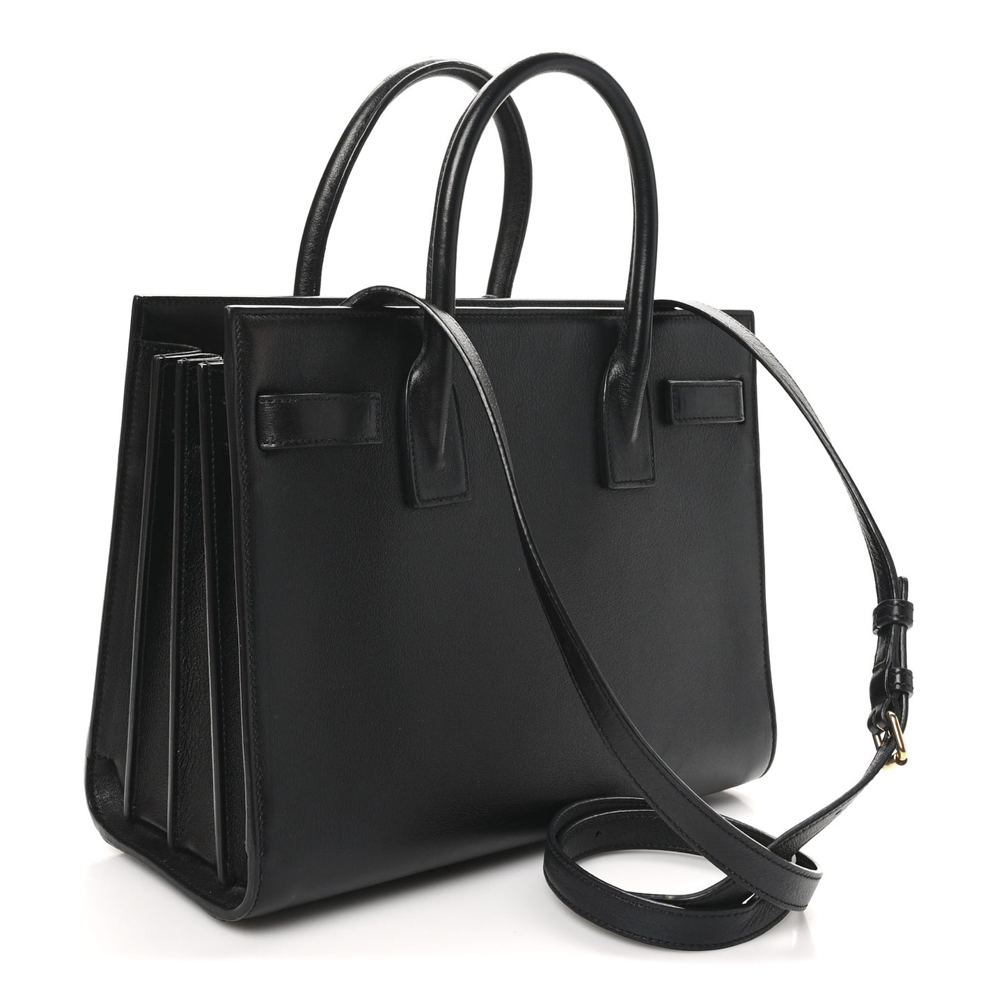 Calfskin Baby Sac De Jour Black