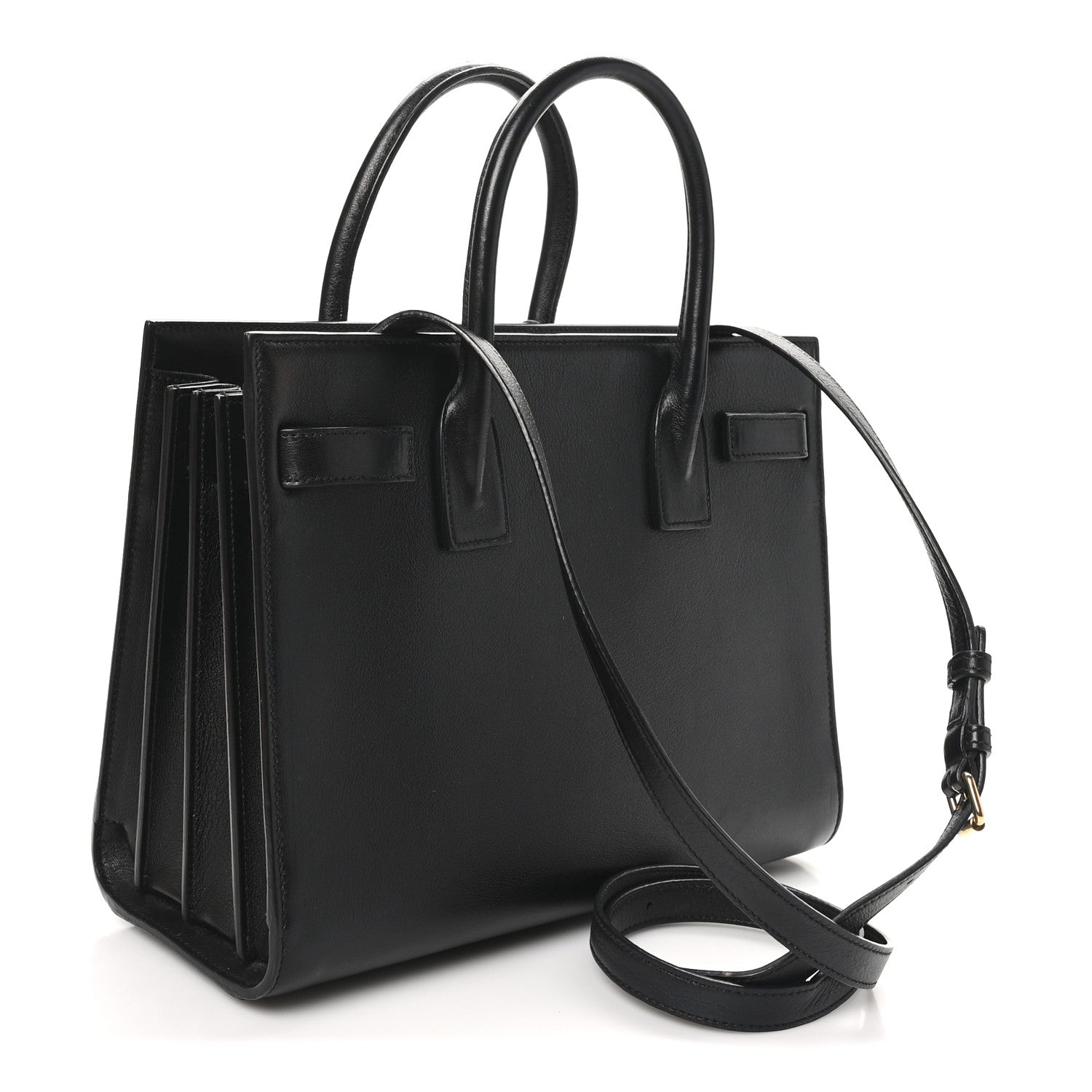 Saint Laurent Calfskin Baby Sac De Jour Black 3 of 11