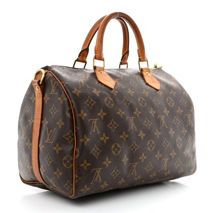 Louis Vuitton Monogram Speedy Bandouliere 30 3 of 12