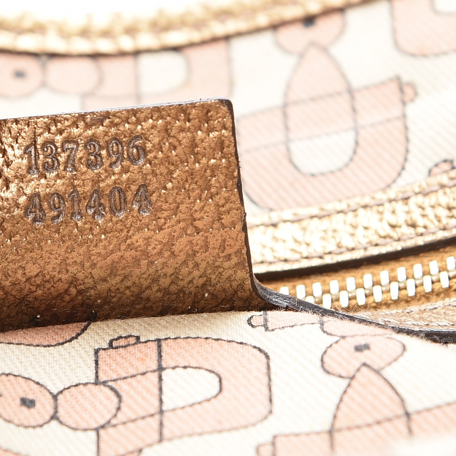 Gucci Monogram Medium Jolicoeur Tote Metallic 7 of 10
