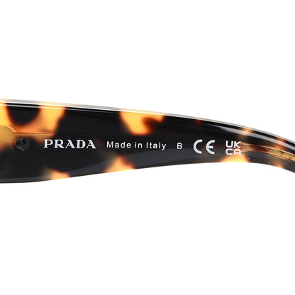 Prada Acetate Cat Eye Sunglasses SPR 03W Black Havana 5 of 7