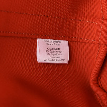 Hermes Toile Sac De Pansage Groom Kaki Feu 9 of 12