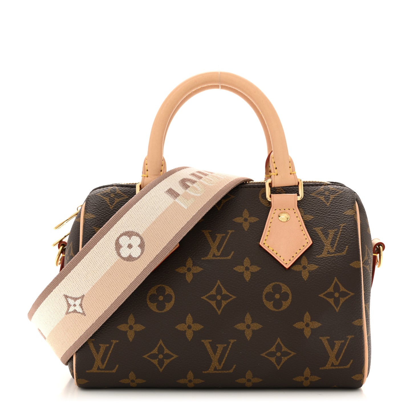 Monogram Speedy Bandouliere 20 Beige