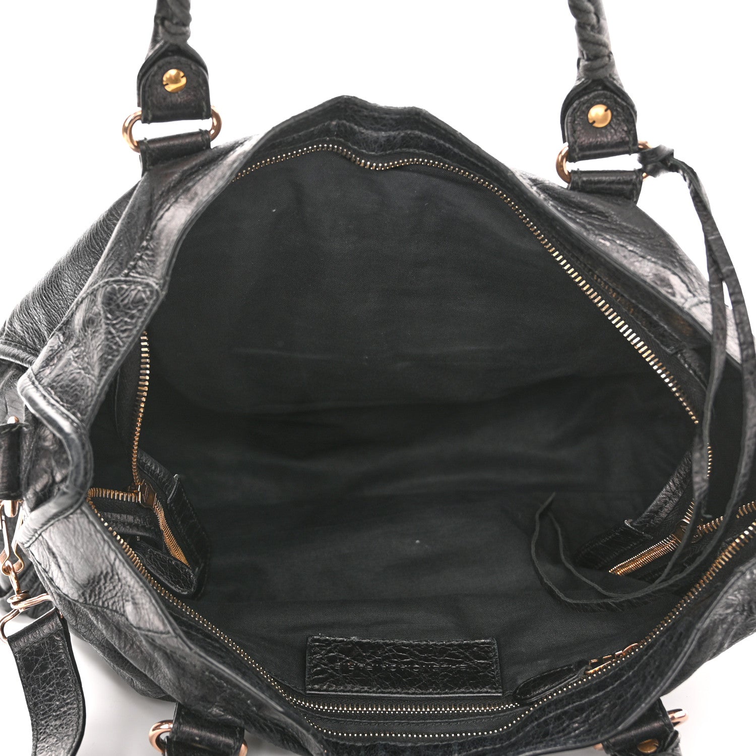 Balenciaga Agneau Giant 12 Rose Gold Hardware City Black 5 of 12