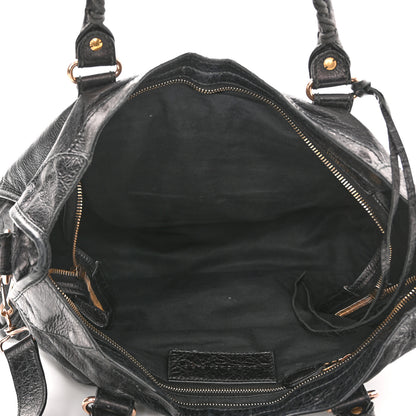 Balenciaga Agneau Giant 12 Rose Gold Hardware City Black 5 of 12