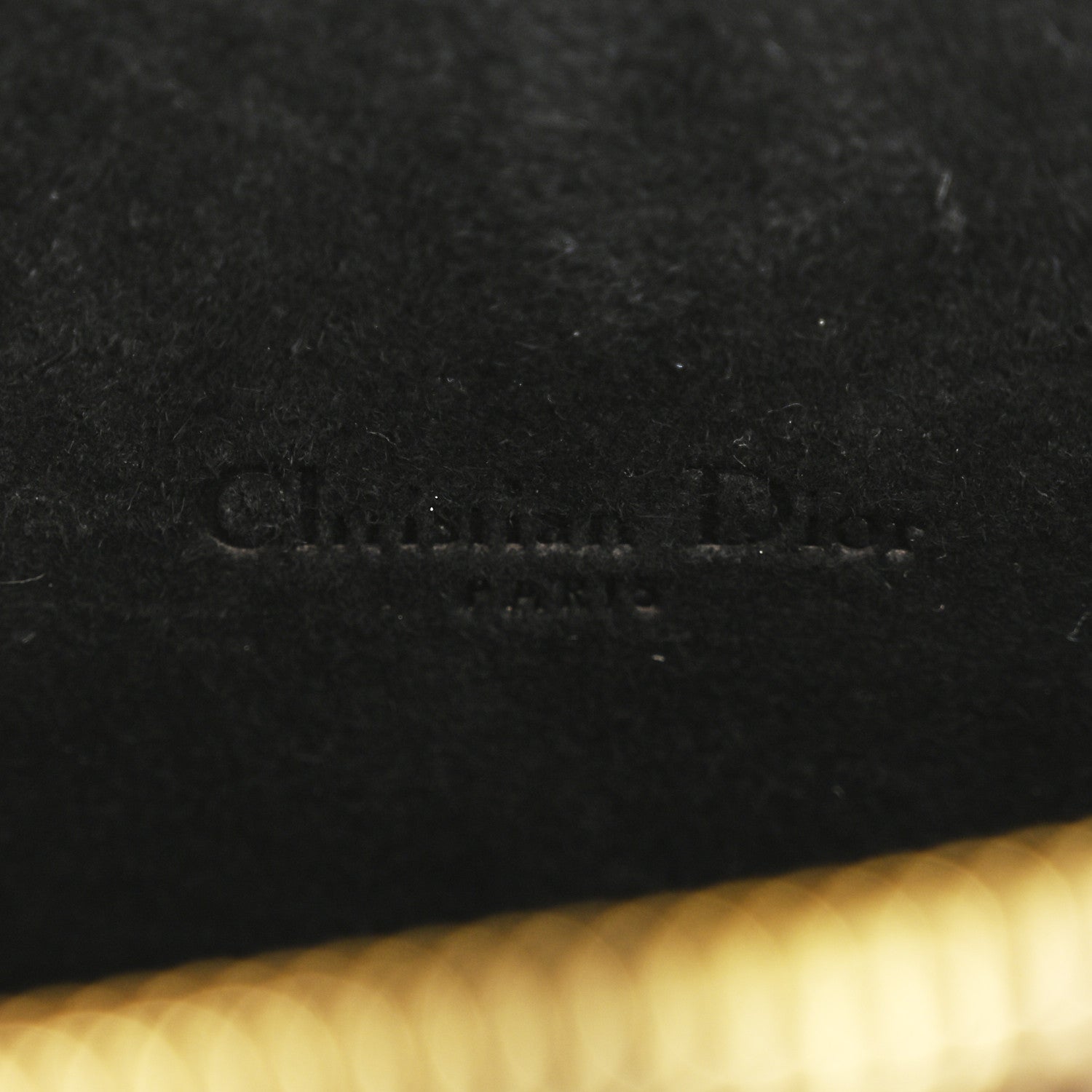 Christian Dior Grained Calfskin Caro Double Pouch Black 6 of 11