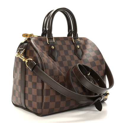 Louis Vuitton Damier Ebene Speedy Bandouliere 25 3 of 11
