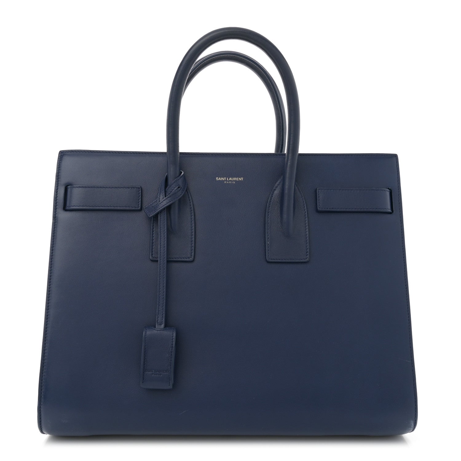 Saint Laurent Calfskin Small Sac De Jour Blue Majorelle 1 of 14