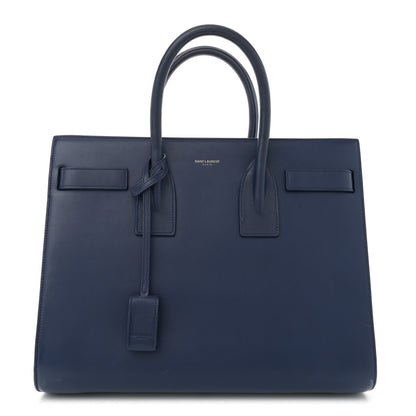 Saint Laurent Calfskin Small Sac De Jour Blue Majorelle 1 of 14