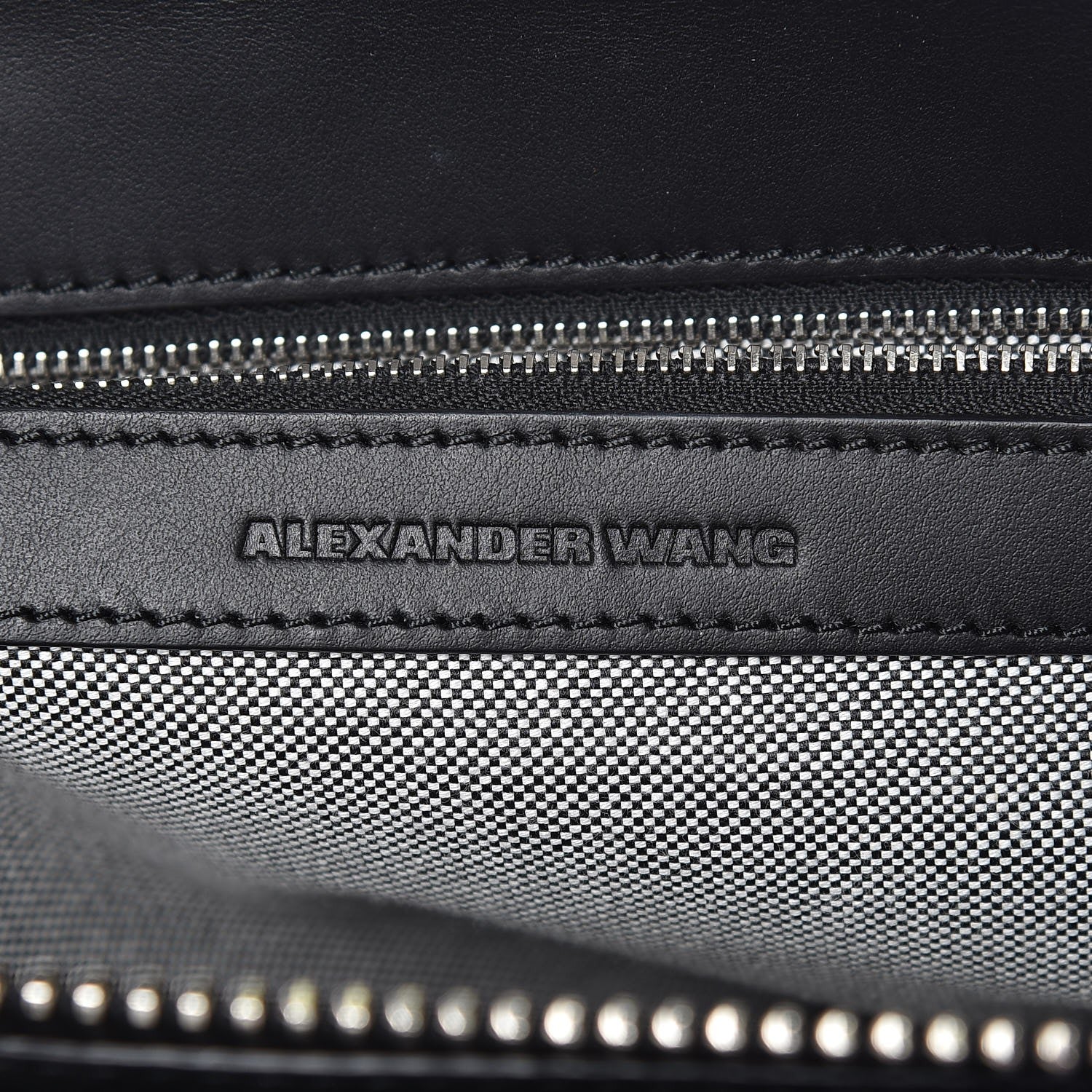 Alexander Wang Calfskin Suede Fringe Attica Tote Black 7 of 7