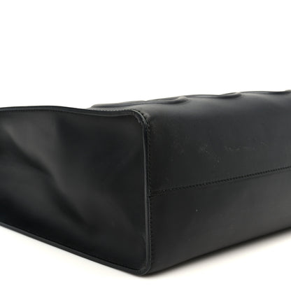Gucci Calfskin Embossed Medium XL Tote Black 9 of 11