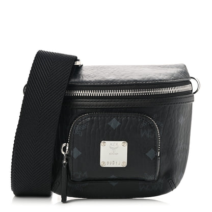 MCM Visetos X-Mini Aren Crossbody Bag Black 1 of 7
